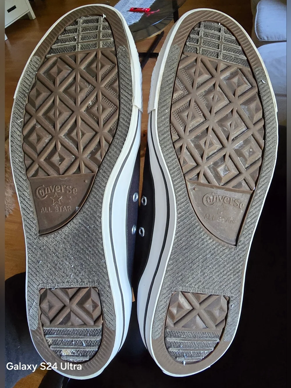 Unisex Sz 12 Men's/14 Women's CONVERSE CTAS HI Black Casual Shoes - Picture 6 of 7